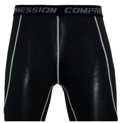 Men's Compression Run jogging Suits Clothes Sports Set Long t shirt And Pants Gym Fitness workout M J Fitness