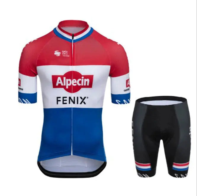 Cycling And Mountain Bike Short-fitting And Breathable Cycling Jersey M J Fitness