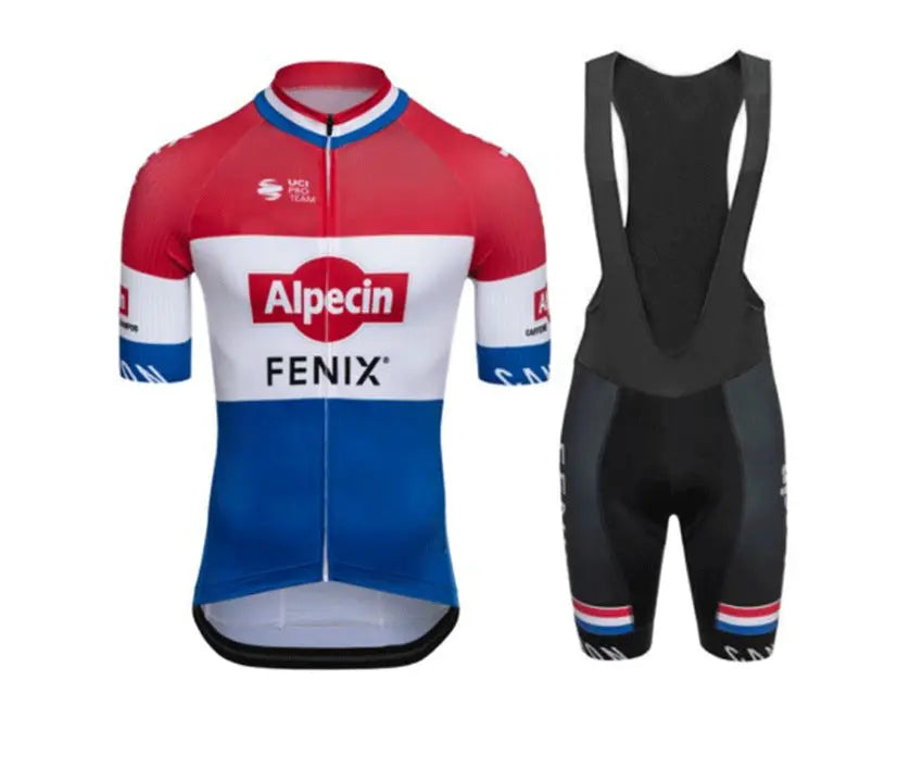 Cycling And Mountain Bike Short-fitting And Breathable Cycling Jersey M J Fitness