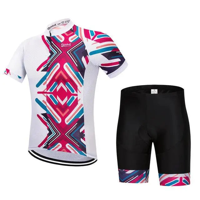 Cycling Set - WhiteEye M J Fitness