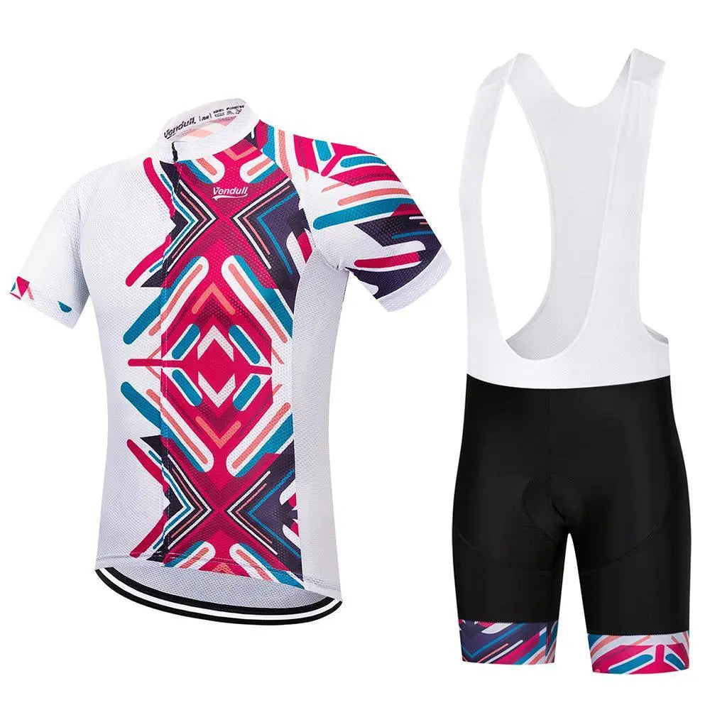 Cycling Set - WhiteEye M J Fitness