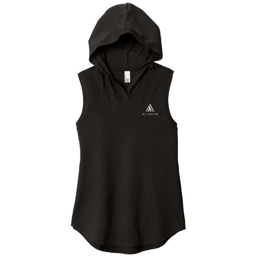 District ® Womens Perfect Tri ® Sleeveless Hoodie M J Fitness