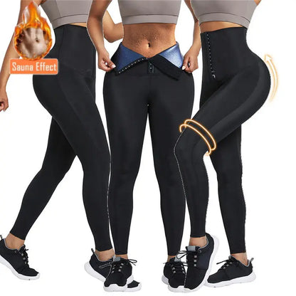 Sauna Long Pants Fitness Exercise Hot Thermo Sweat Leggings Training Slimming Pant M J Fitness