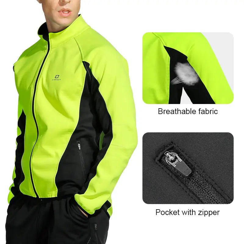 Winter warm men's sports cycling clothes M J Fitness