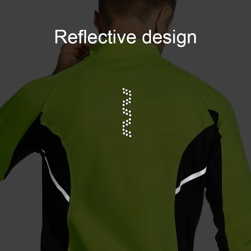 Winter warm men's sports cycling clothes M J Fitness