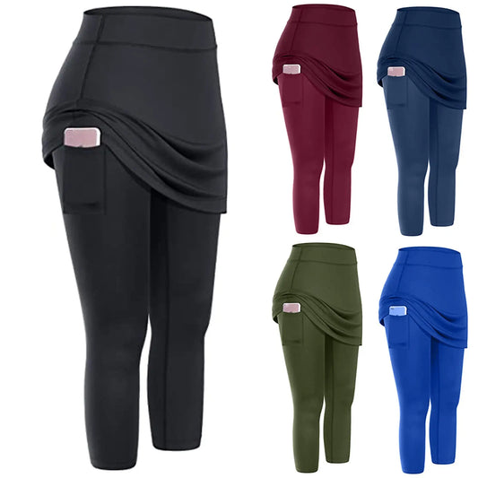 Women Leggings With Pockets Yoga Fitness Pants Sports Clothing M J Fitness