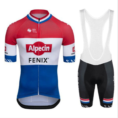 Cycling And Mountain Bike Short-fitting And Breathable Cycling Jersey M J Fitness