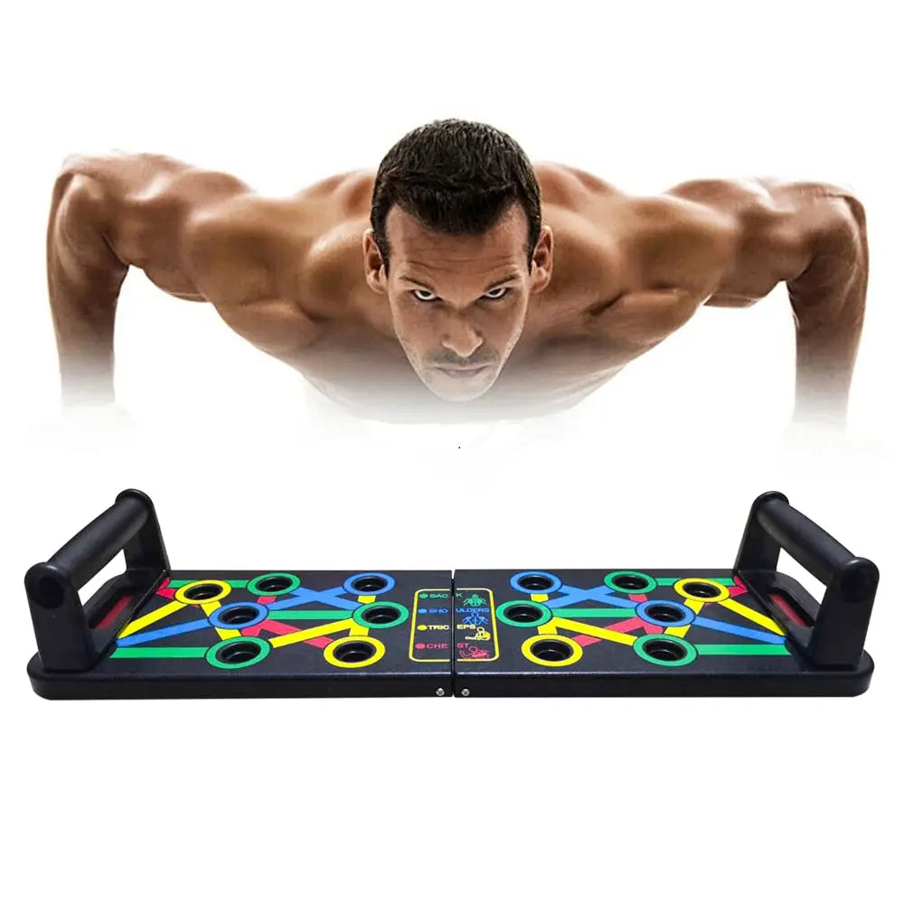 14 in 1 Push-Up Board M J Fitness