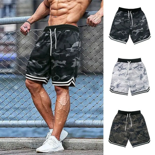 Camouflage Sports / Fitness Shorts M J Fitness