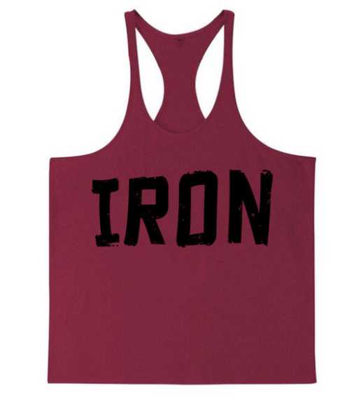 Men's Athletic Printed Gym Workout Bodybuilding Tank Tops M J Fitness