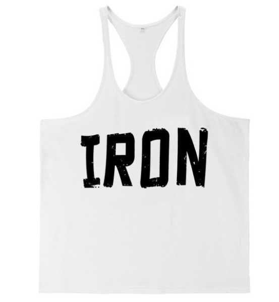 Men's Athletic Printed Gym Workout Bodybuilding Tank Tops M J Fitness