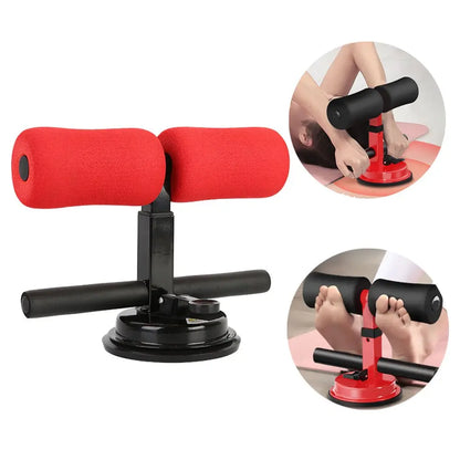 New Fitness Sit Up Bar Floor Assistant Exercise Stand Padded Ankle Support Sit-up Trainer Workout Equipment For Home Gym Gear M J Fitness