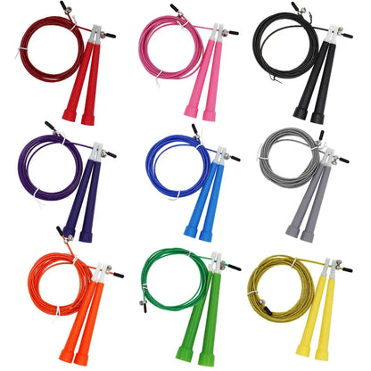 New steel cable jump rope adjustable Exercise training equipment 3 meters M J Fitness