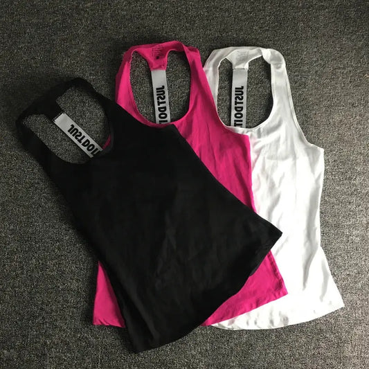 Women Sleeveless Fitness Vest M J Fitness