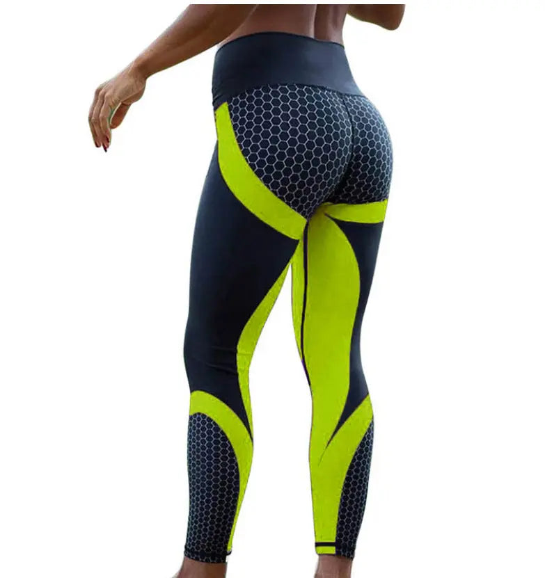 Yoga Fitness Leggings Women Pants Fitness Slim Tights Gym Running Sports Clothing M J Fitness